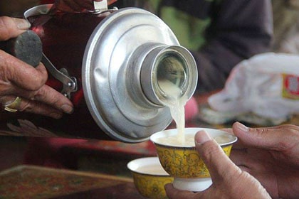 Butter tea, drink of Ladakh