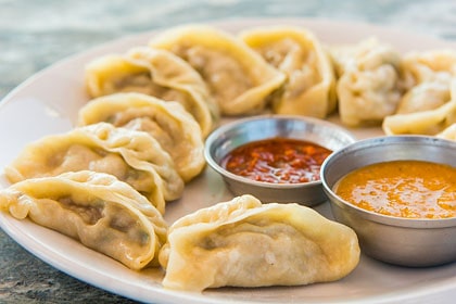 Momos, food of Ladakh